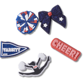 Cheer 5 Pack Jibbitz™ charms