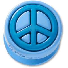 Blue Peace Sign Icon Jibbitz™ charms