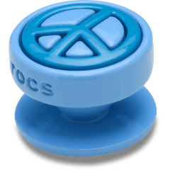 Blue Peace Sign Icon Jibbitz™ charms