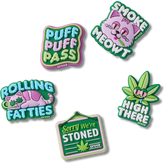 420 Hemp Cuties 5 Pack Jibbitz™ charms