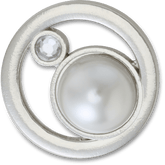Silver Ring With Pearl Jibbitz™ charms