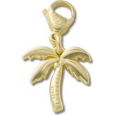 Gold Palm Tree Charm Jibbitz charm