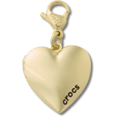 Gold Locket Charm Jibbitz charm