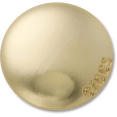 Large Gold Circle Stud Jibbitz™ charms