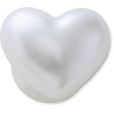 Pearl Heart Jibbitz™ charms
