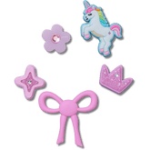 Sweet Pink Girls 5 Pack Jibbitz™ charms