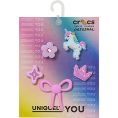 Sweet Pink Girls 5 Pack Jibbitz™ charms