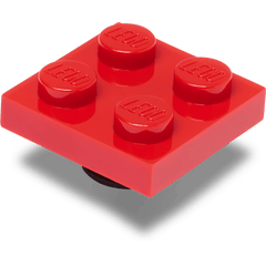 LEGO® Red Tile 2x2 Jibbitz™ charms
