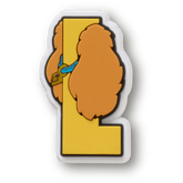 Disney Character Letter L Jibbitz™ charms
