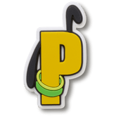 Disney Character Letter P Jibbitz™ charms