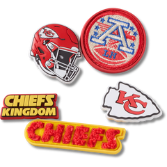 NFL Kansas City Chiefs 5 Pack Jibbitz Shoe Charm