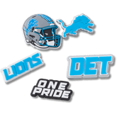 NFL Detroit Lions 5 Pack Jibbitz Shoe Charm