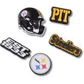 NFL Pittsburgh Steelers 5 Pack Jibbitz Shoe Charm