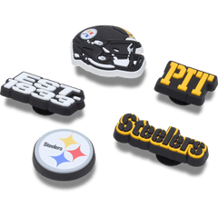 NFL Pittsburgh Steelers 5 Pack Jibbitz Shoe Charm