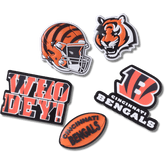 NFL Cincinnati Bengals 5 Pack Jibbitz Shoe Charm