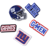 NFL New York Giants 5 Pack Jibbitz Shoe Charm