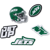 NFL New York Jets 5 Pack Jibbitz Shoe Charm