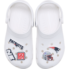 NFL New England Patriots 5 Pack Jibbitz Shoe Charm