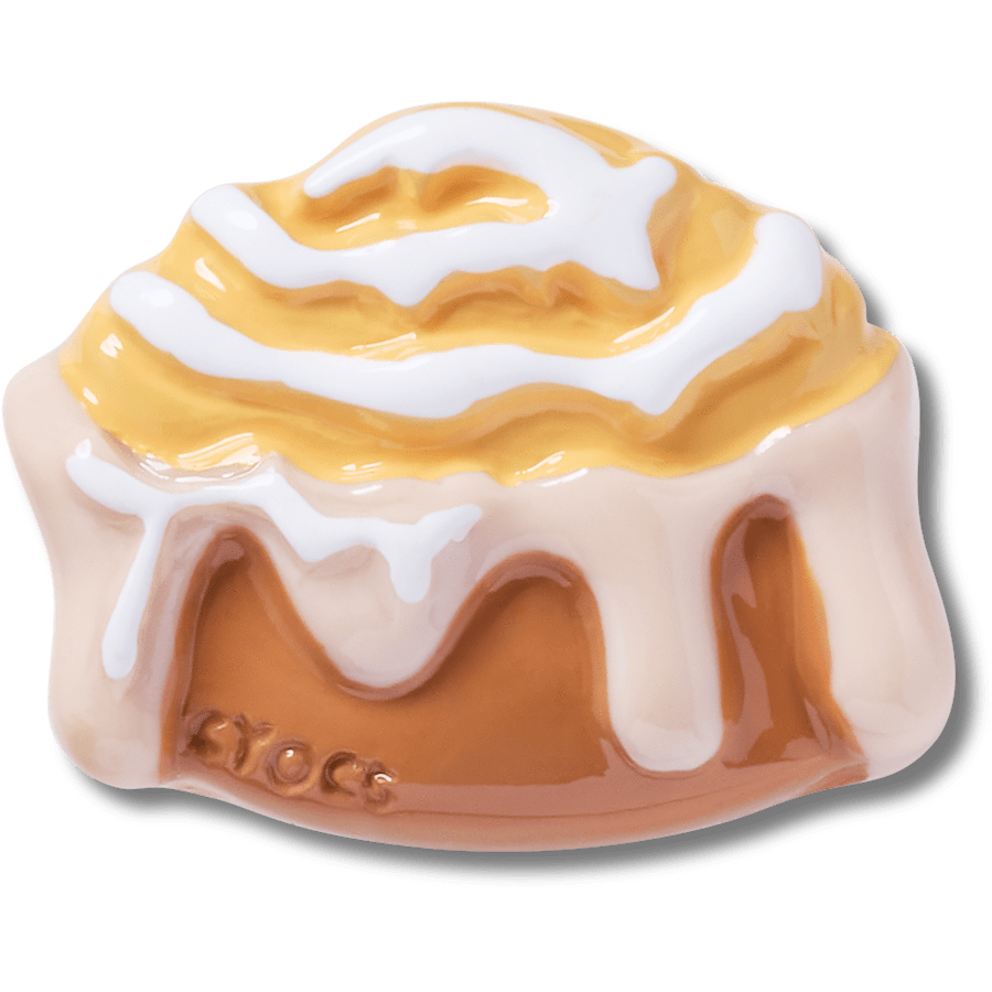Cinnamon Roll with Icing Jibbitz™ charms