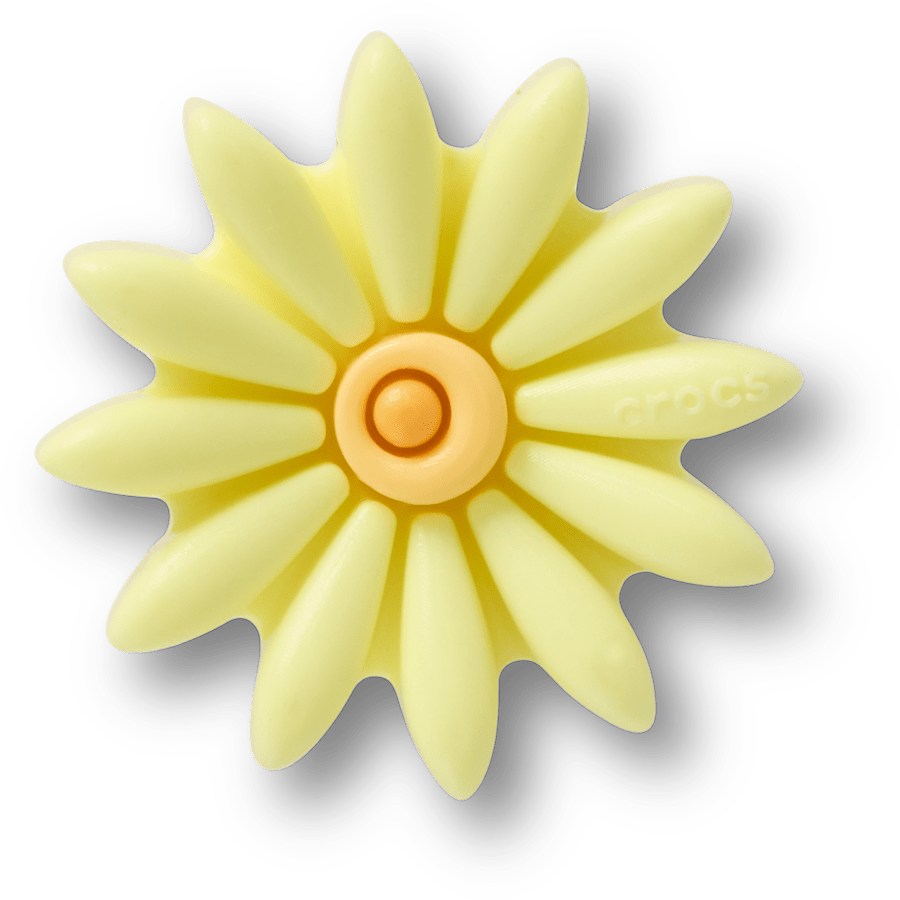 Puffy Yellow Daisy Jibbitz™ charms