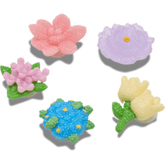 Beaded Flowers 5 Pack Jibbitz™ charms