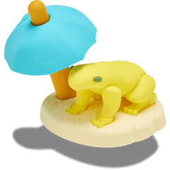 3D Chilling Frog Jibbitz™ charms