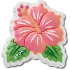 Blue Tropical Hibiscus Jibbitz™ charms