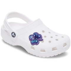 Squish Purple Hibiscus Jibbitz™ charms