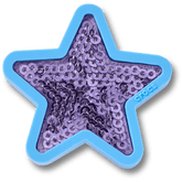 Purple Sequin Star Jibbitz™ charms