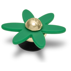 Retro Green Spinner Flower Jibbitz™ charms