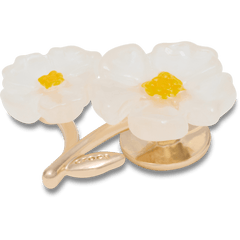 White Floral Blossom Jibbitz™ charms