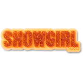 Orange Glitter Sign Jibbitz™ charms