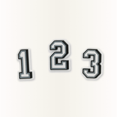 Number 0-9 Jibbitz Shoe Charm