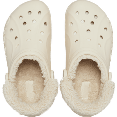 Baya Lined Fuzz-Strap Clog