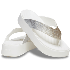 Getaway Chunky Glitter Platform Flip