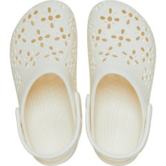 Classic Floral Cut-Out Clog
