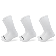 CrocsSocks Crew Texture Logo 3PK