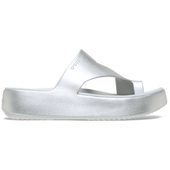 Getaway Metallic Platform Toe Loop