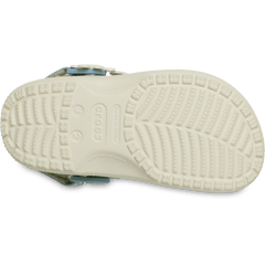 Kids’ Classic Denim Flower Adjustable Backstrap Clog
