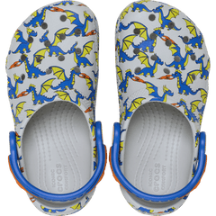 Toddler Classic Dragon Graphic Clog
