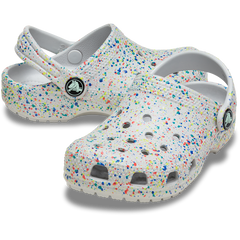 Toddler Classic Glow Paint Splatter Clog