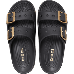 Women’s Metallic Buckle Saturday Sandal