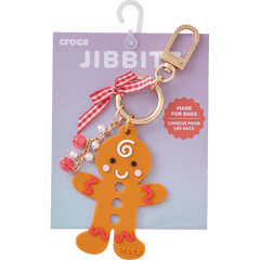 Gingerbread Man Bag Charm