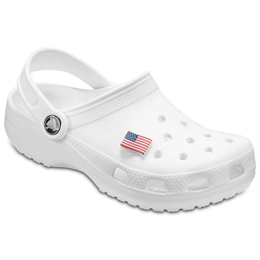 American Flag Jibbitz Shoe Charm