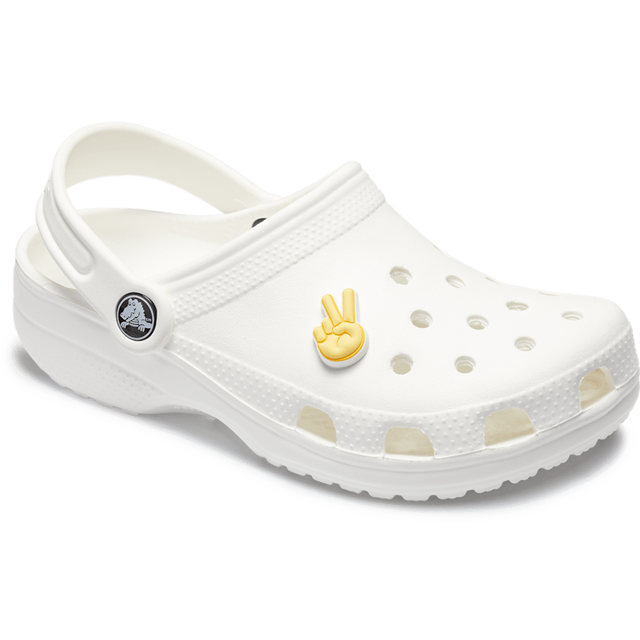Peace Hand Sign Jibbitz Shoe Charm