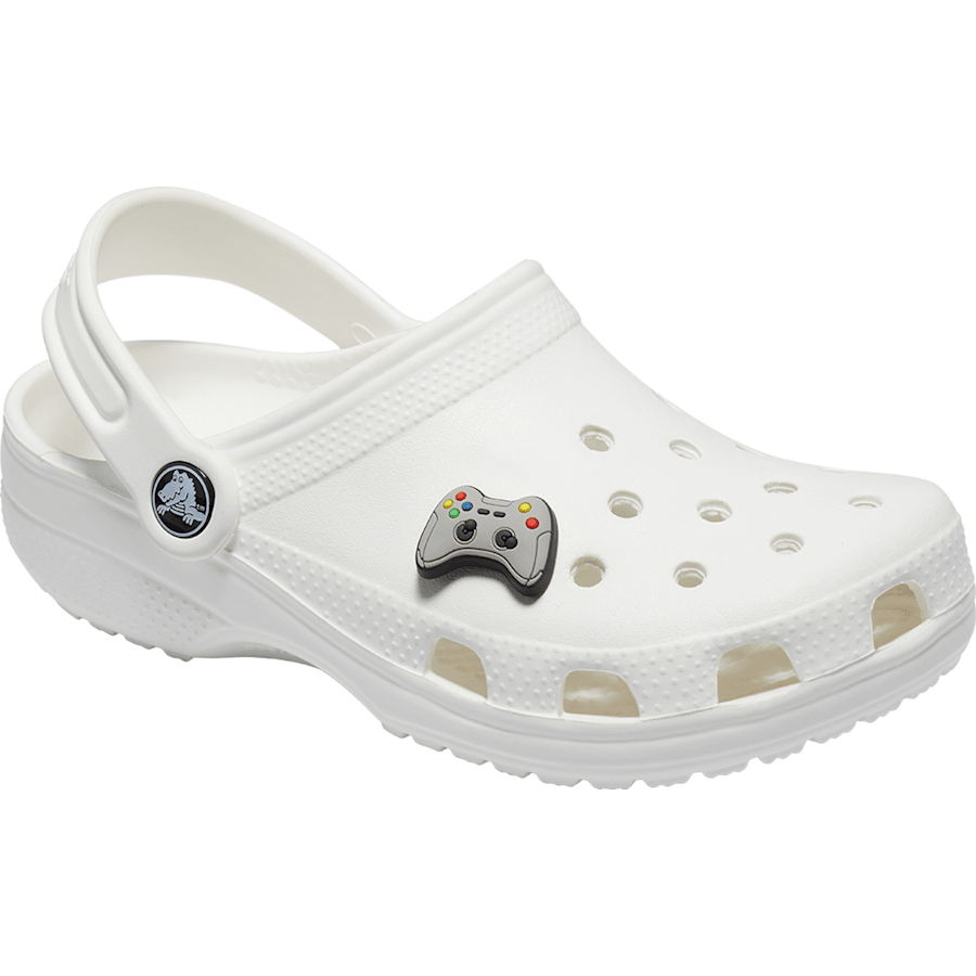 Grey Game Controller Jibbitz Shoe Charm