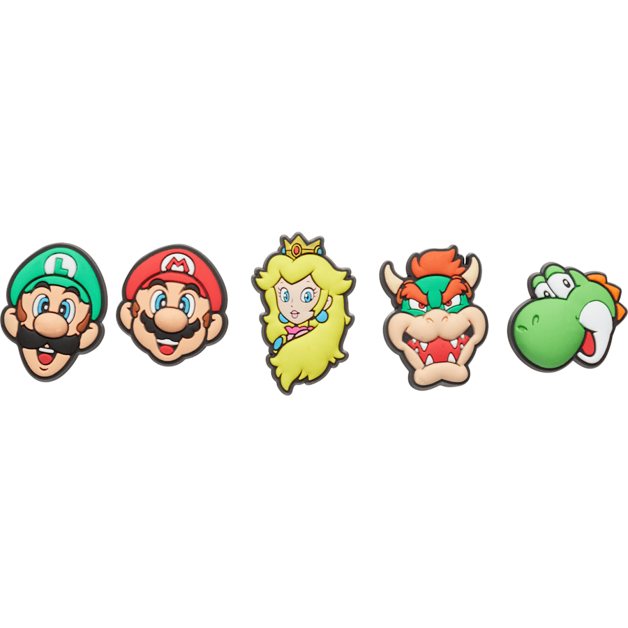 Super Mario™ 5-Pack Jibbitz Shoe Charm