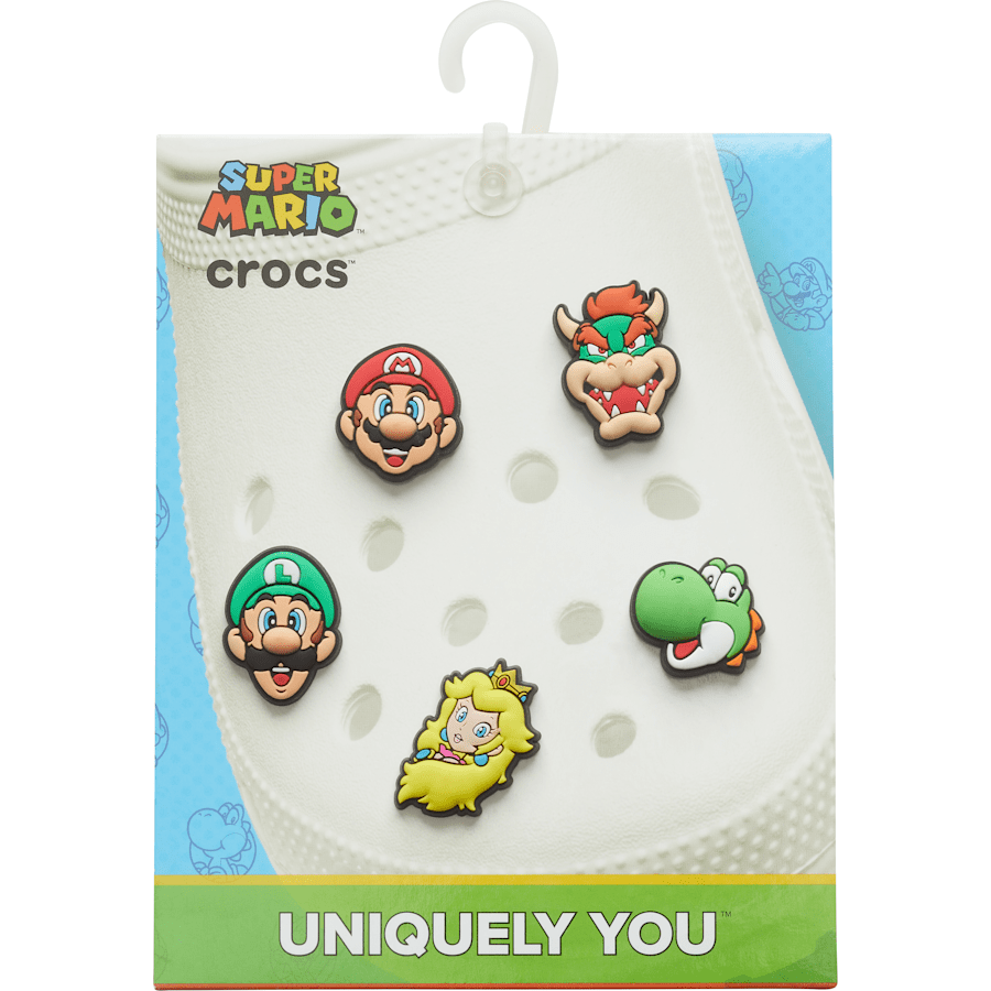 Super Mario™ 5-Pack Jibbitz Shoe Charm