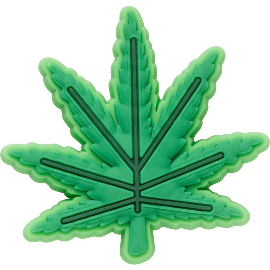 Hemp Leaf Jibbitz Shoe Charm