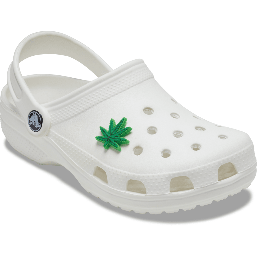 Hemp Leaf Jibbitz Shoe Charm